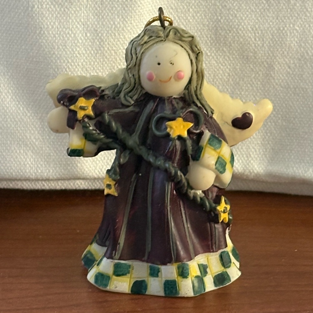 Christmas Angel Ornament with Stars